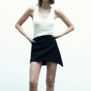 NWT Zara Black Mini Skirt